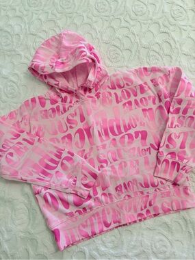 Justice Pink Sweatshirt